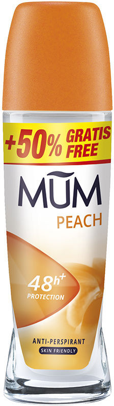 Mum Pêche Pêche Déodorant roll-on 75 ml
