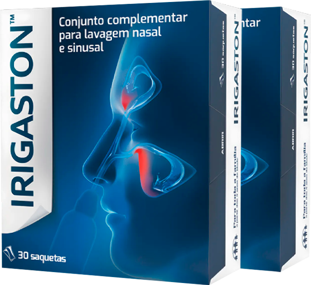 Irigaston Pó para Lavagem Nasal 2x30 saquetas