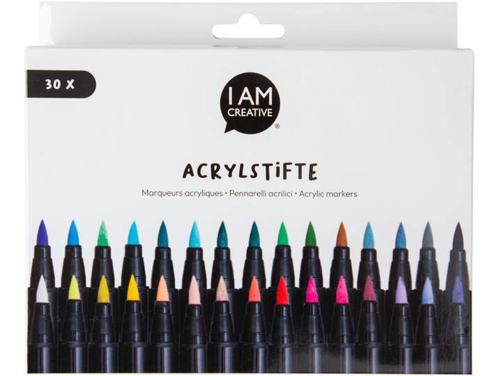 Wasserfeste Acryl Permanent Brush Marker