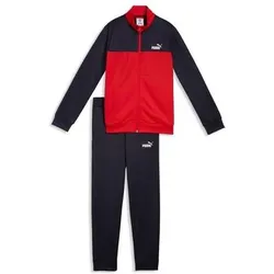 PUMA Kinder Anzüge lang Ki Poly Colorblock Suit B, Größe 140 in Rot Rot