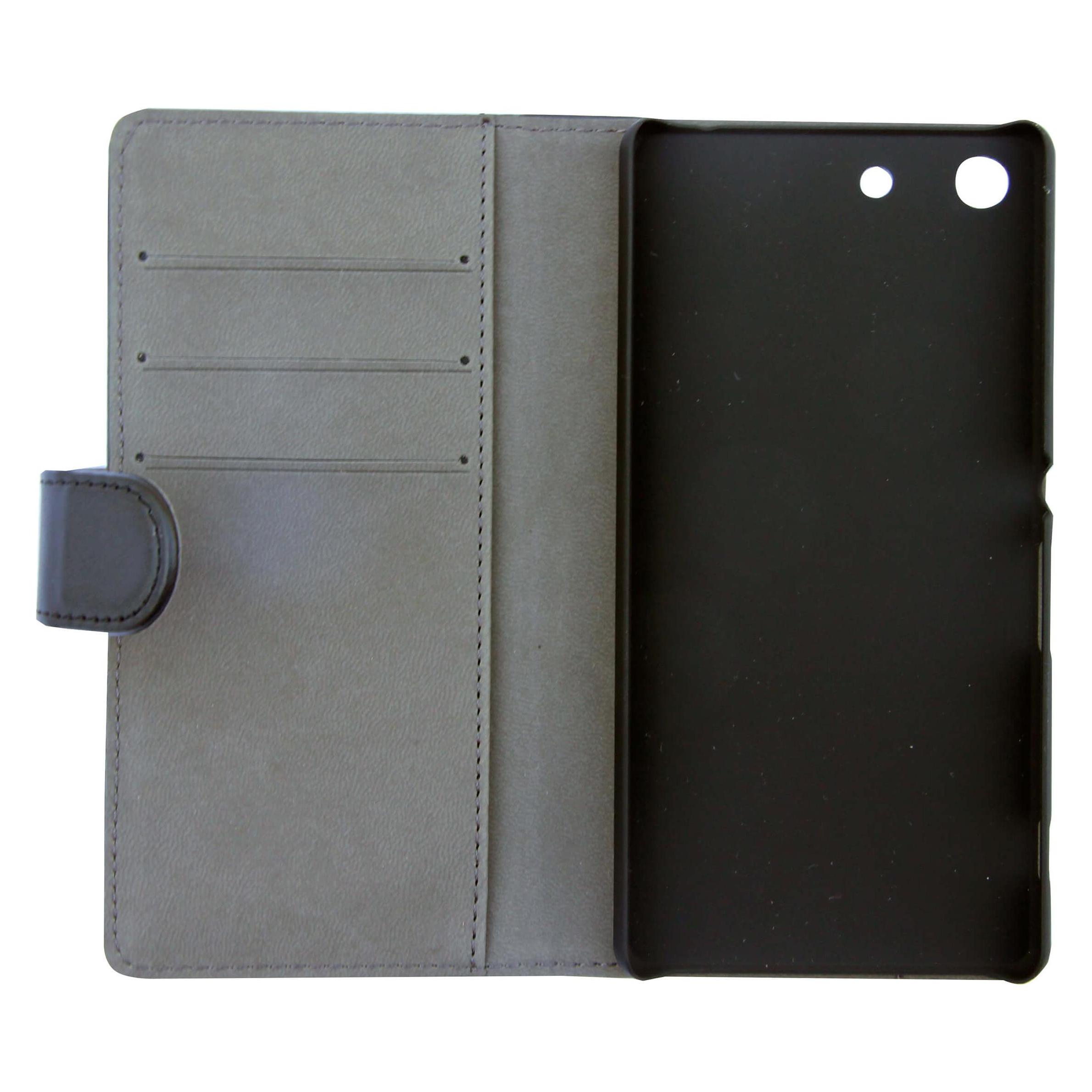 Carl GEAR Wallet Sort Til 2 Kort (Sony Xperia M5) (658768)