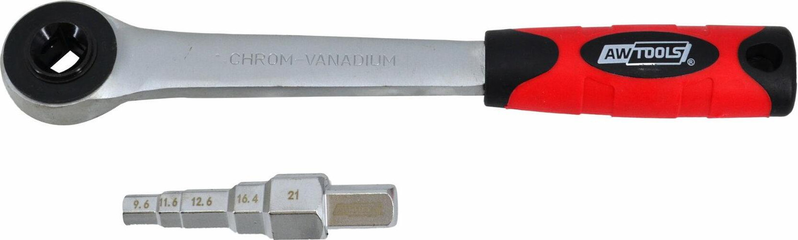AWTools ratelsleutel voor bouten en moeren