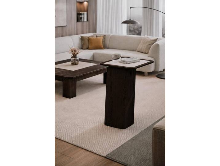 Xlmoebel Beistelltisch Moderner quadratischer Holztisch für das Wohnzimmer (Einzeltisch, 1-St., 1x Beistelltisch), Made in Europa