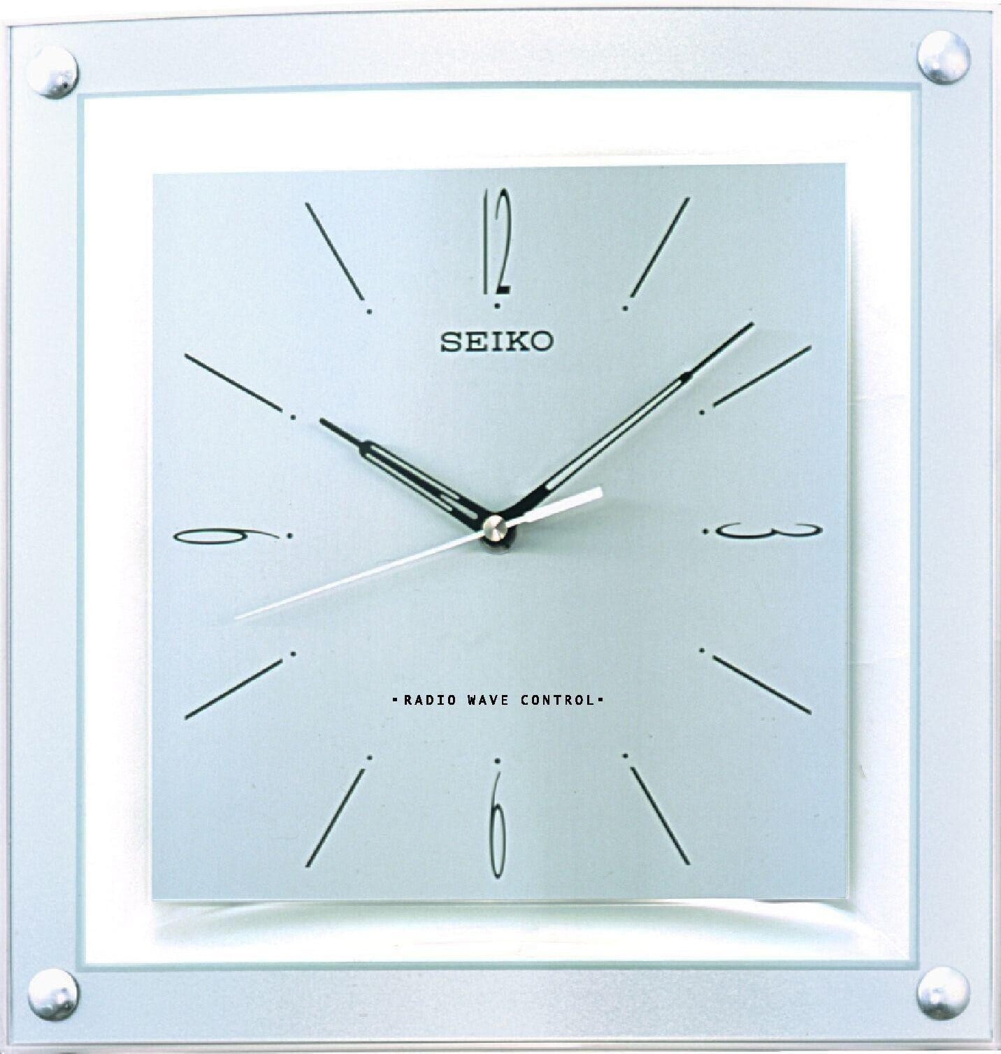 Seiko QXR205S Wandklok - Radiogestuurd
