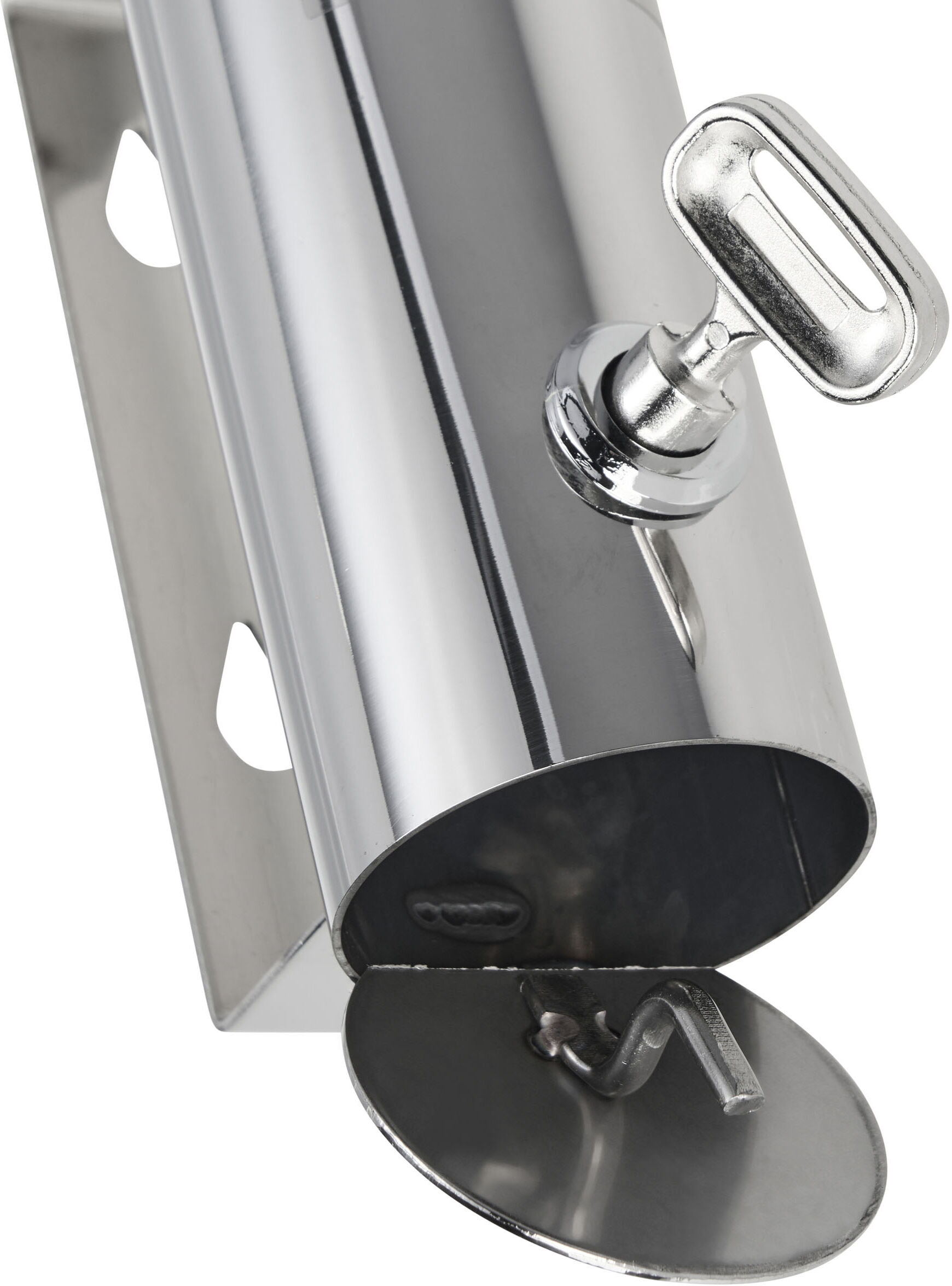 SPRINTIS Cendrier mural MELBOURNE, acier inoxydable, argent 30 cm
