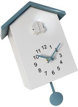 Daily Discovery Charming Bird House Cuckoo Wall Clock With Battery Operated Quartz Movement Charming Bird House Cuckoo Wall Clock With Battery Operated Quartz Movement