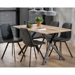 designline »Merk« Esstisch Eiche 190x76x90 cm
