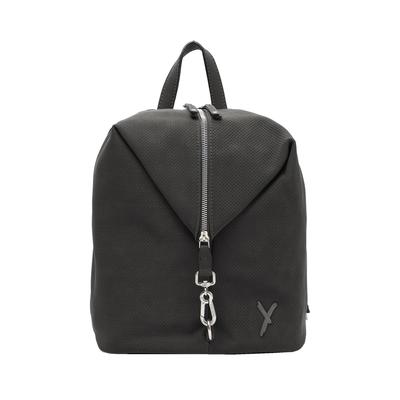 Rucksack SURI FREY "Rucksack SFY Romy", Damen, Gr. B/H/T: 25cm x 27cm x 14cm, grau (schwarzgrau 840), PVC, Rucksäcke Rucksack