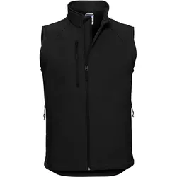 Russell Softshell Weste, black, L