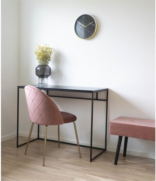 House Nordic Vita Skrivebord, 100x45 Sort/sort