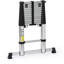 Teleskopierbare Aluminium-Leiter PROFI, 3,92 m, 13 Sprossen