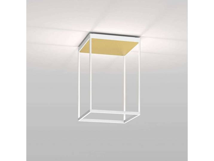 Reflex 2 LED-Deckenlampe, weiß/gold, 45 cm - Serien Lighting - Wohnzimmer - Aluminium