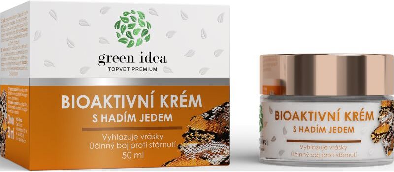 Green Idea Bioactive Cream with Snake Venom soin lissant et raffermissant 50 ml