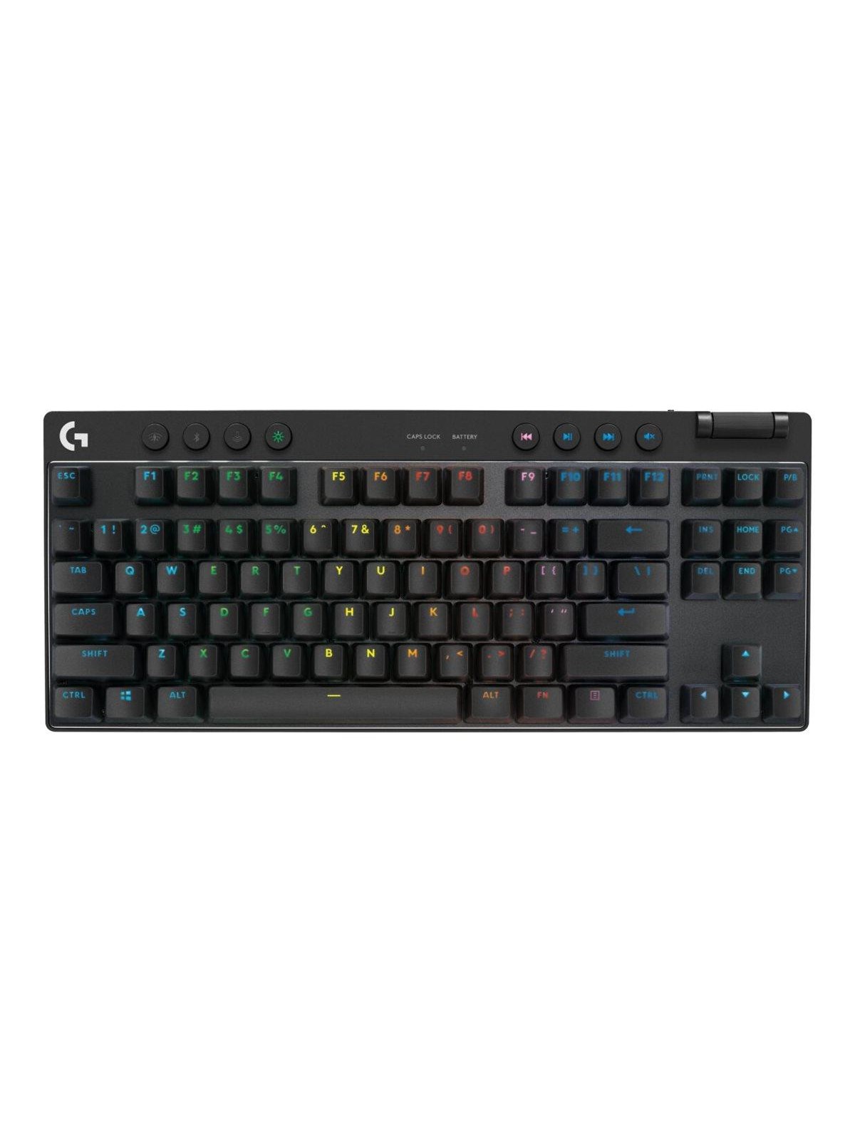 Logitech G PRO X TKL - Gaming Tastatur - Nordic ISO - Schwarz