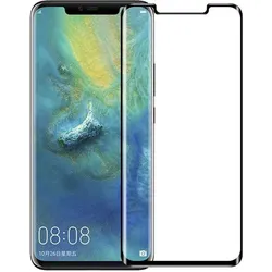 Screenguard Huawei Mate 20 Pro Full Screen Panzerglas Schutzfolie 2.5D 9H (Huawei Mate 20 Pro), Smartphone Schutzfolie, Schwarz