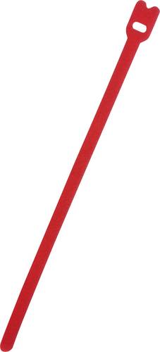 FASTECH Klettkabelbinder zum Bündeln Haft- und Flauschteil (L x B) 200mm x 7mm Rot 100St.