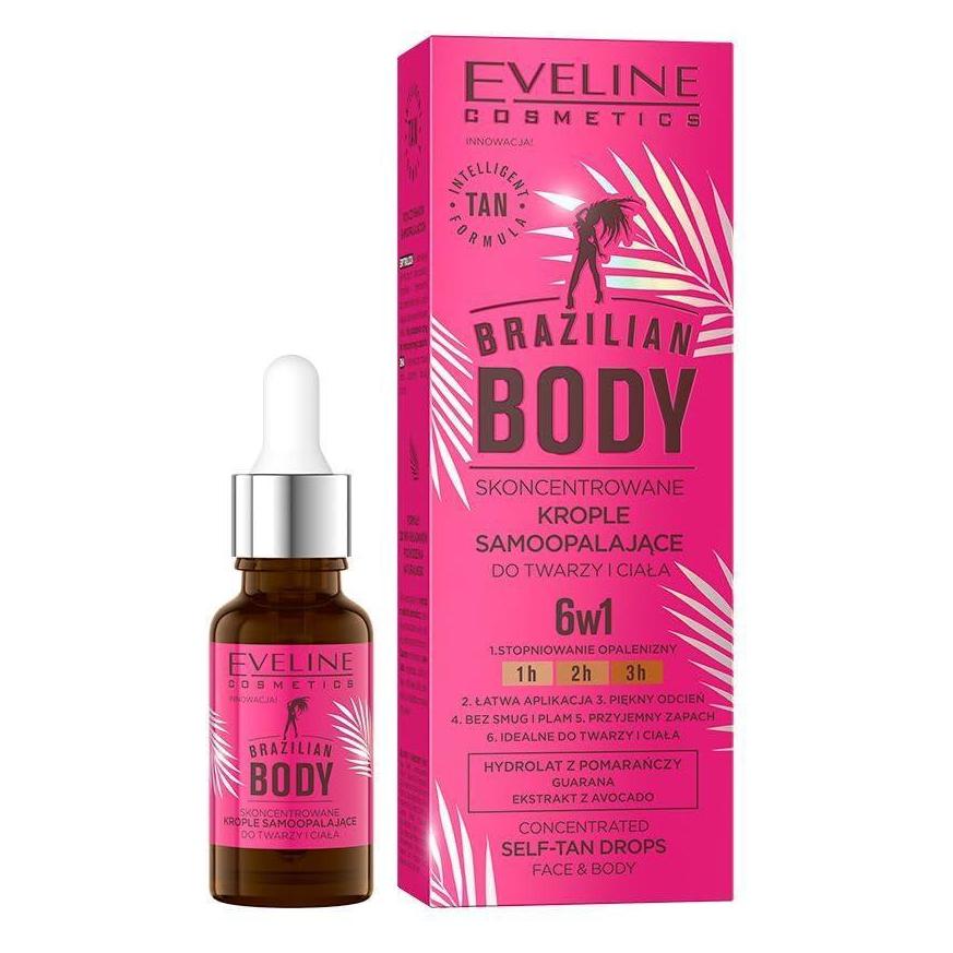 Eveline BRAZILIAN BODY Krople Samoopalające 18ml (18 ml) (5903416053170)