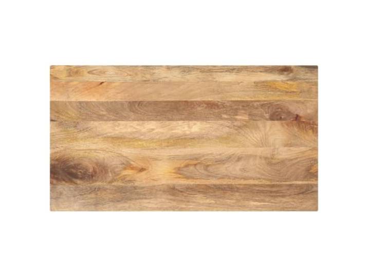 GHVBNMF Tischplatte Massivholz Mango Rechteckig 100x70x3,8 cm Robustes Echtholz-Panel für Küche und Esszimmer, vielseitig kombinierbar mit verschiedenen Untergestellen.
