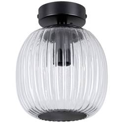 Paulmann 71145 Ruya Deckenleuchte E14 Glas, Schwarz (matt)