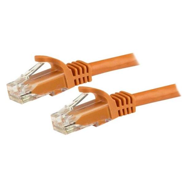 StarTech 7m Orange Cat6 Patch Cable (UTP, CAT6, 7 m) (N6PATC7MOR)