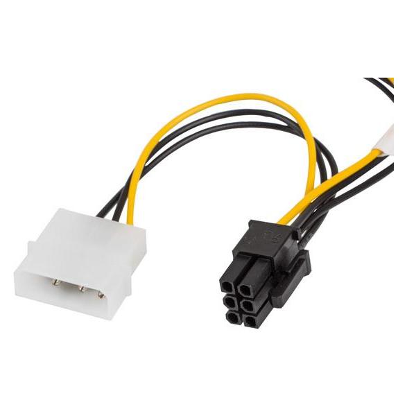 Lanberg CA-HD6P-10CU-0015 (15 cm, 3 Pin) (CA-HD6P-10CU-0015)