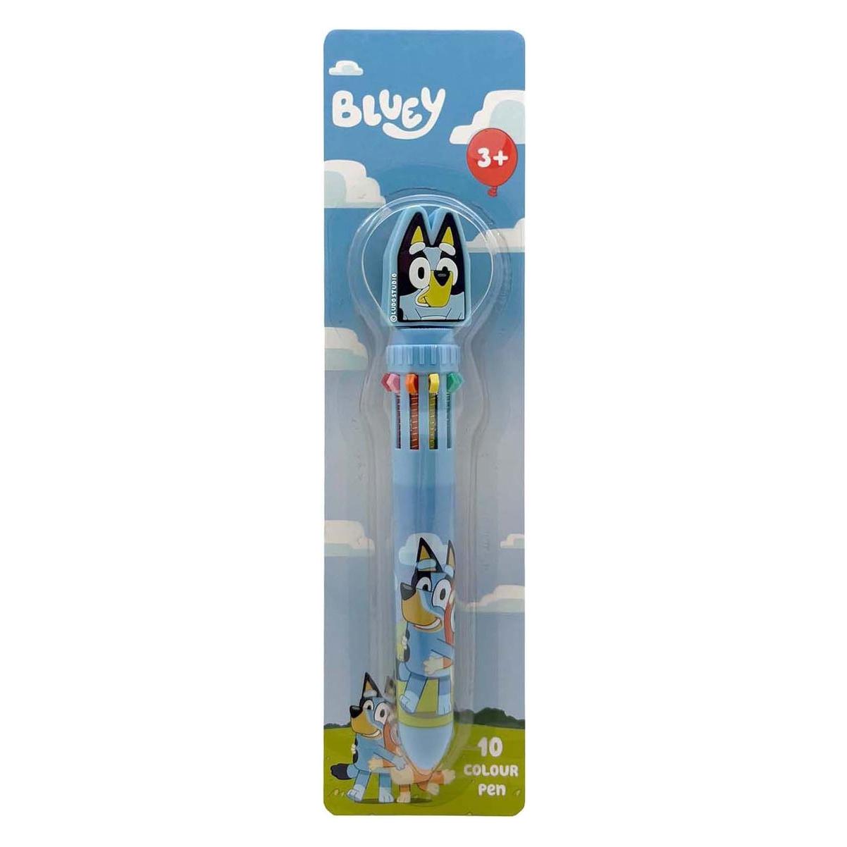 Bluey 10-Farben-Stift mit Topper (62788089)