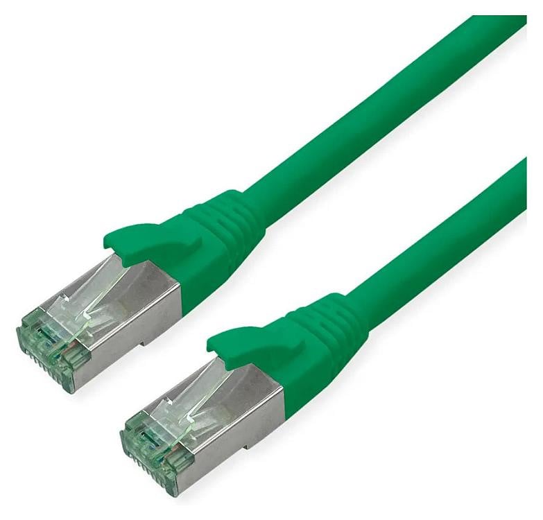 ROLINE RM patchkabel Cat.6A S/FTP (PiMF), groen, 3 meter