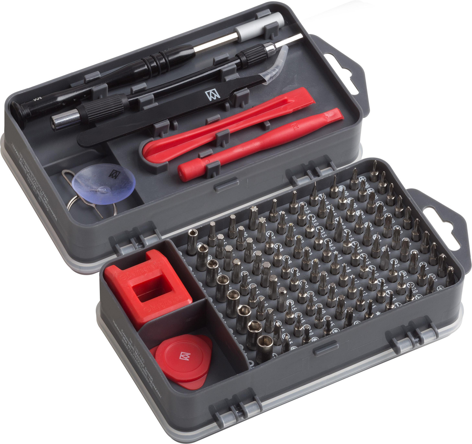 Meister precisie reparatieset voor smartphones, tablets en consoles, 108-delig