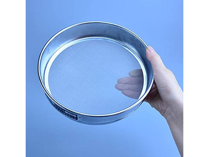 Sieb aus Edelstahl 304, 20 cm große Testsiebe aus Edelstahl 304(400mesh(0.0385mm))