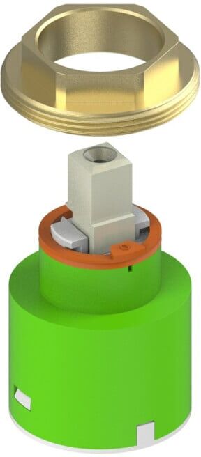 Keuco Cartouche d'eau mélangée de rechange ARM 50100 avec écrou de cartouche (50100000012)