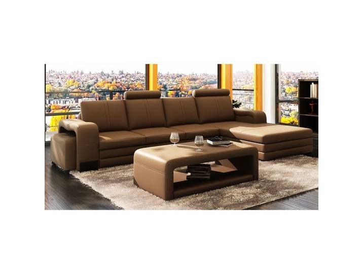 JVmoebel Ecksofa Ecksofa L-Form mit USB-Schnittstelle und modernem Design, Made in Europa