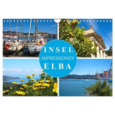 Insel Elba Impressionen (Wandkalender 2027 DIN A4 quer), CALVENDO Monatskalender