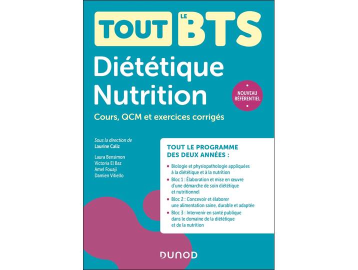 Tout le BTS Diététique Nutrition (Broché)