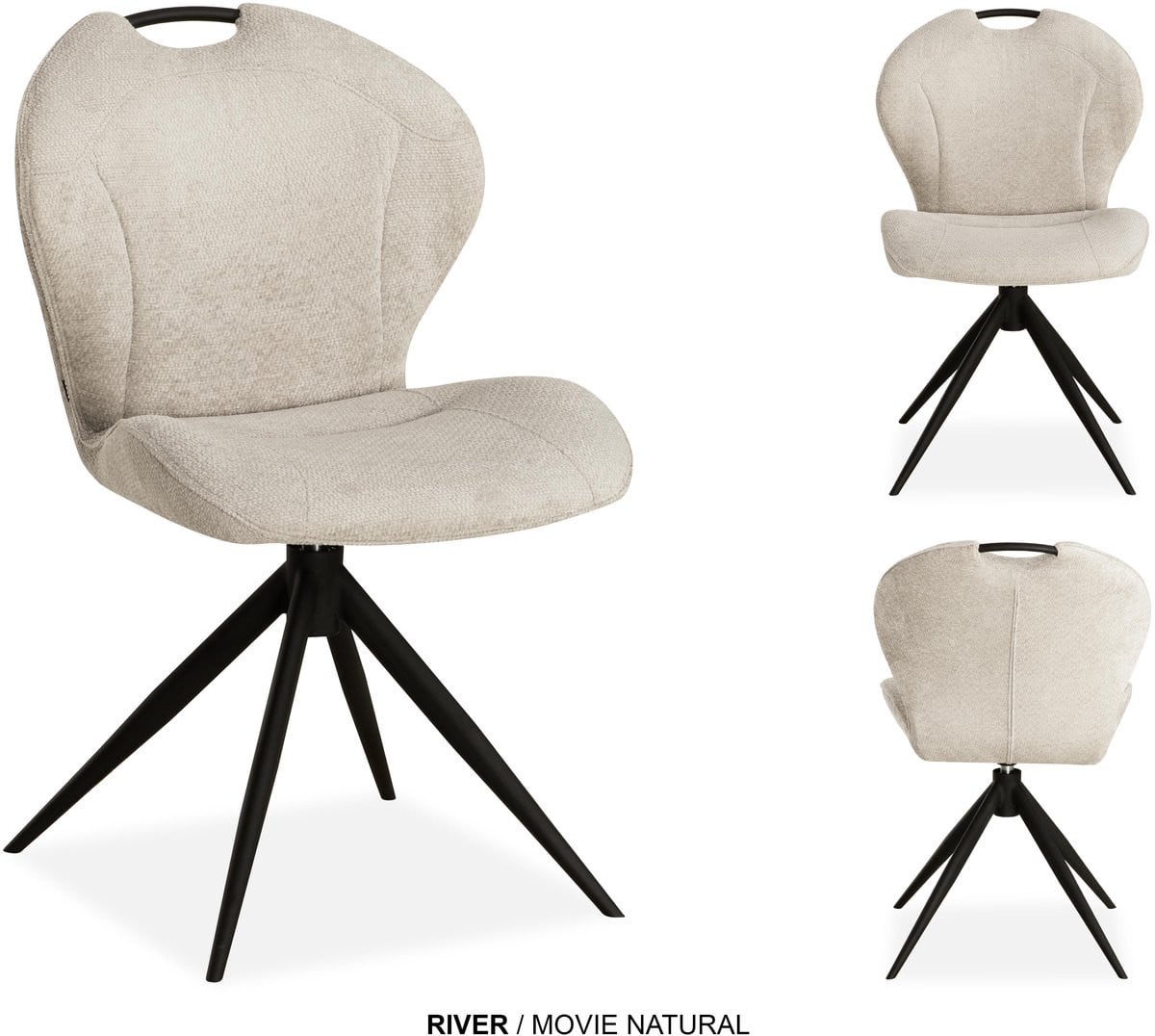 MX-Sofa Stoel River Natural