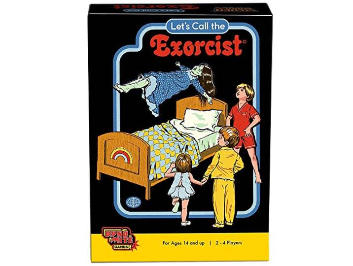 Cryptozoic - Let's Call the Exorcist - Steven Rhodes Games Vol. 2 - Een Sociaal Deductie Spel Met Retro Illustraties van Steven Rhodes - Vanaf 14 Jaar - Voor 4-8 Spelers - Engelstalige Versie