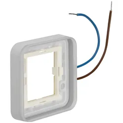 Berker, Zubehör Schalterprogramm, 13383512. Produktfarbe: Grau, Markenkompatibilität: Hager, Material: Thermoplast