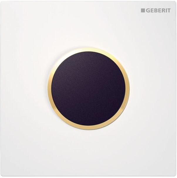 Geberit Abdeckpl. HyTronic UR Sigma10 241925KK1 für UR- Strg. ab 2009, weiß/gold
