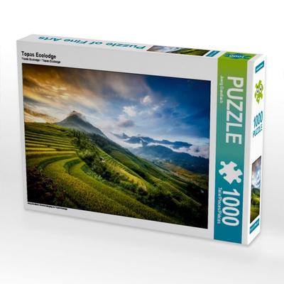 CALVENDO Puzzle Topas Ecolodge | 1000 Teile Lege-Größe 64x48cm Foto-Puzzle für glückliche Stunden