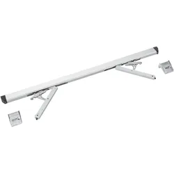 Hautau, Drehkippbeschlag, Beschlagsschere Primat E-kompakt 195 2-scherig, 230 Volt, silber, 1 Stk