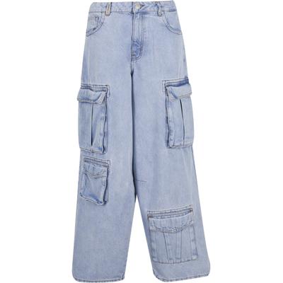 Bequeme Jeans 2Y STUDIOS "2Y Studios Duki Multi Pocket Cargo Jeans", Herren, Gr. 36, Normalgrößen, blau (lightblau), 100% Baumwolle, unifarben, Jeans
