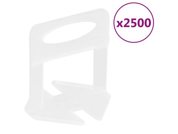 vidaXL Fliesen-Nivellierclips 2500 Stk. 1 mm