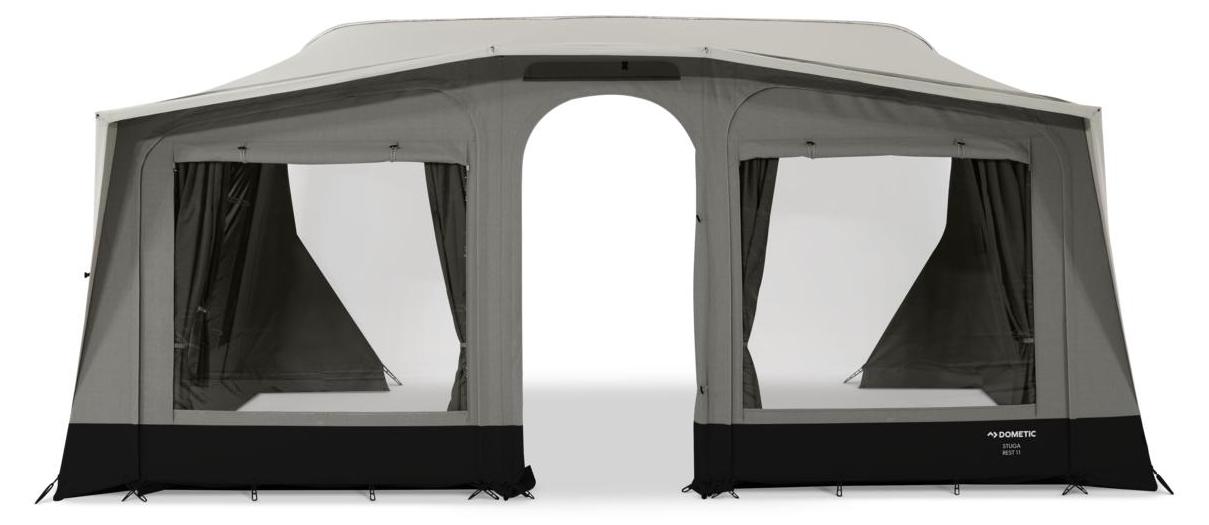 Dometic Stuga Rest 9 Zelt für Camping und Outdoor mit robuster Stahlstangen-Konstruktion