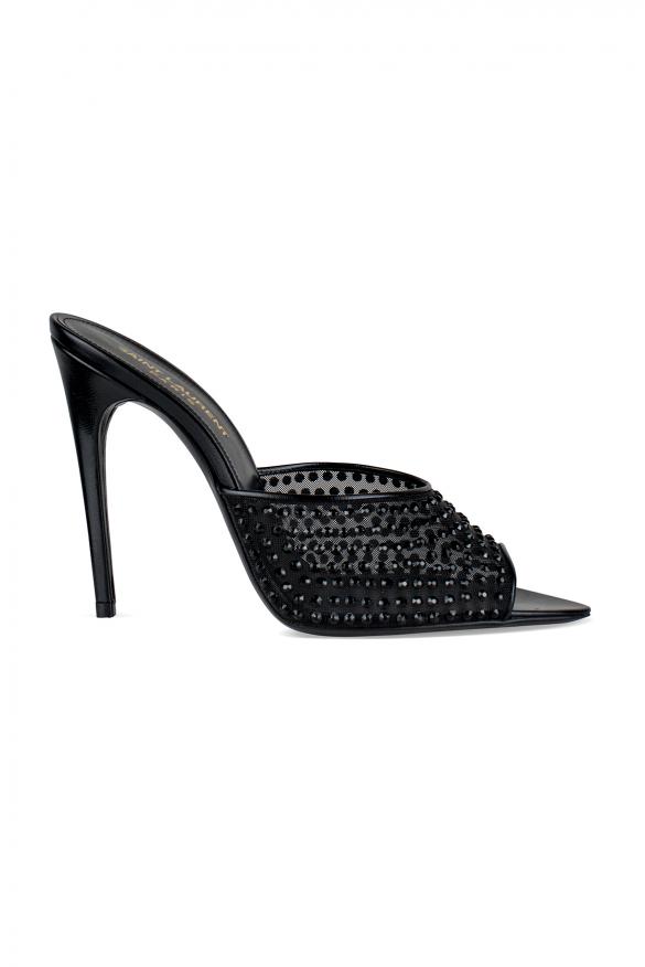 Saint Laurent Blonde Muiltjes Zwart