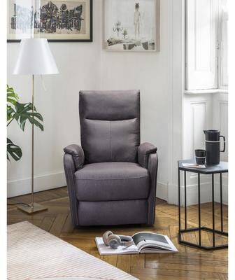 GREATPLANINC Modern Lounge Chair Reclining Chair Recliner Chair with USB Port and Control Button Accent Chair Rocker Chair Lounge Chair,Gray