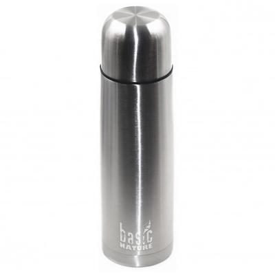Basic Nature - Isolierflasche Gr 0,5 l grau