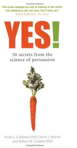 Martin Cialdini - Yes!: 50 Secrets from the Science of Persuasion - Preis vom 01.10.2026 17:08:56 h