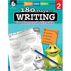 180 Days of Writing for Second Grade, Schulbücher von Brenda van Dixhorn