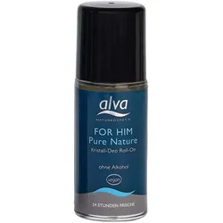FOR HIM Pure Nature - Kristall- Deo Roll on 50ml