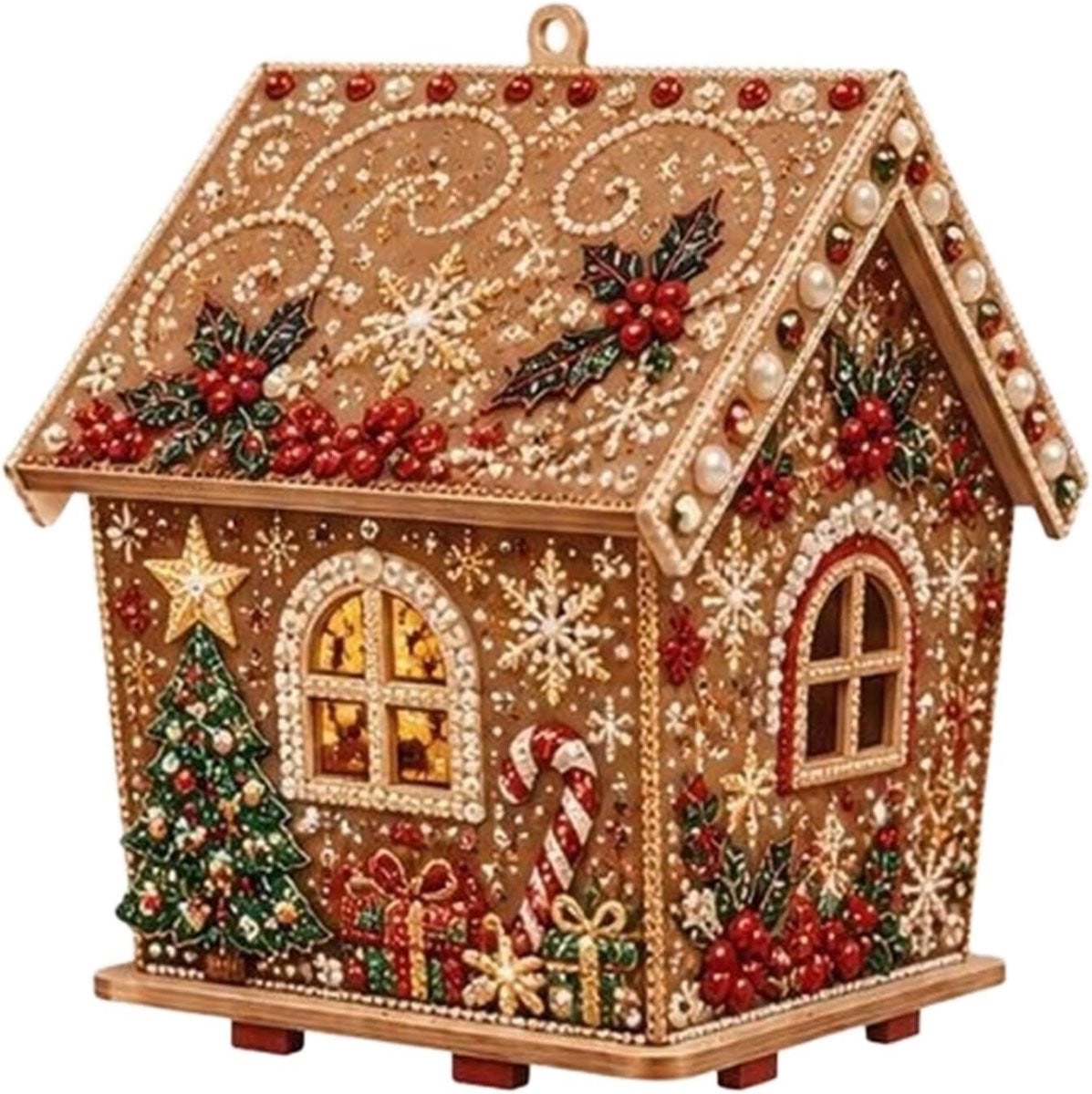 Kerstknutselpakket voor kerstversiering en deurdecoratie voor kerst en Halloween
