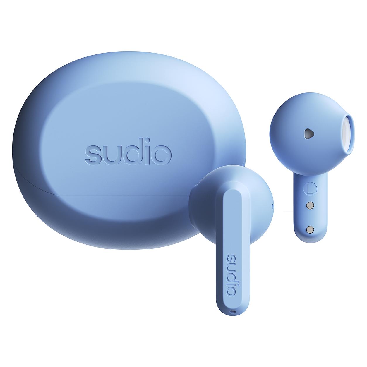 Sudio SUDIO-Kopfhörer A3 Blue In-Ear True Wireless (ANC, 25 h, Kabellos) (A3BLU)